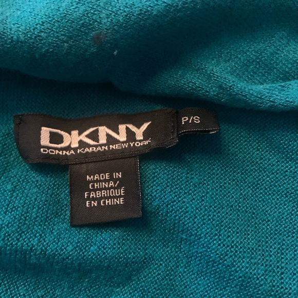 SILK BLEND DKNY COZY CARDIGAN SWEATER - Picture 9 of 12